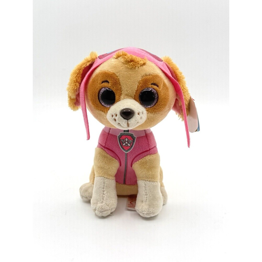 TY‎ Beanie Boos Paw Patrol SKYE Cockapoo Dog (6 Inch) Stuffed Plush Animal NWT